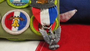 Eagle Medal on Sash