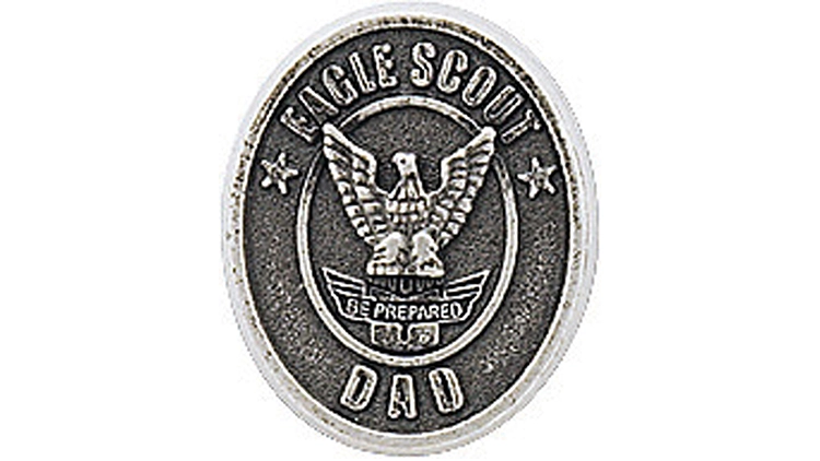 Dad's Oval Pin